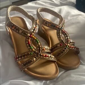Patrizia Beaded Sandals